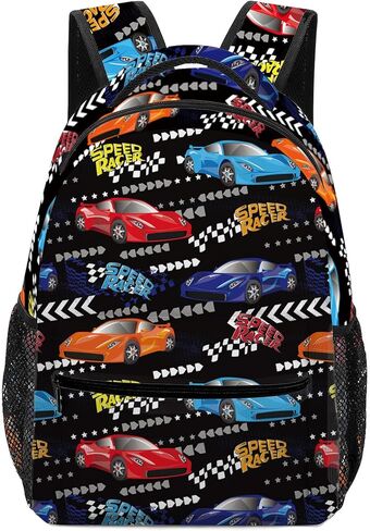 Boys Gaming Backpack, Black and White Gamer Video Game Backpack for Boys Kids, Funny Gaming Bookbag for Kindergarten Elementary, Lightweight Travel School Bags, Back to School Supplies in Kuwait