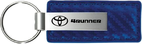 Au-TOMOTIVE GOLD Carbon Fiber Leather Key Chain for Toyota 4Runner in Saudi Arabia