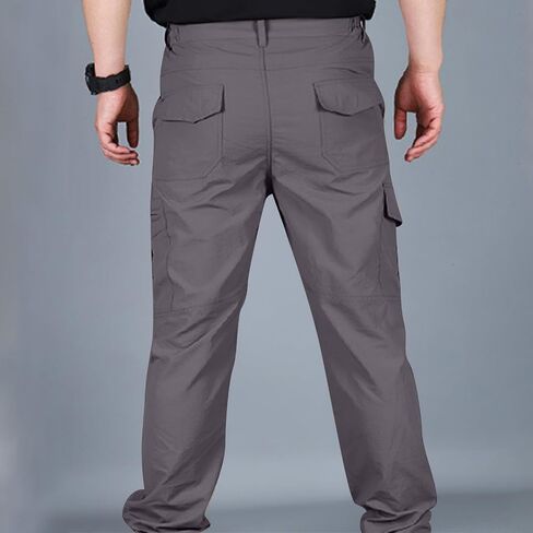 Tactical Pants for Men Water Proof Stretch Ripstop Cargo Hiking Work Pant with Pockets Relaxed Fit Fall Clothing in Saudi Arabia