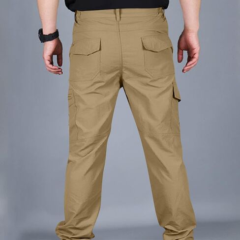 Tactical Pants for Men Water Proof Stretch Ripstop Cargo Hiking Work Pant with Pockets Relaxed Fit Fall Clothing in Saudi Arabia