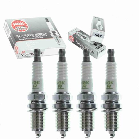 4 pc NGK V-Power Spark Plugs compatible with Toyota RAV4 2.0L L4 1997-2000 in Saudi Arabia