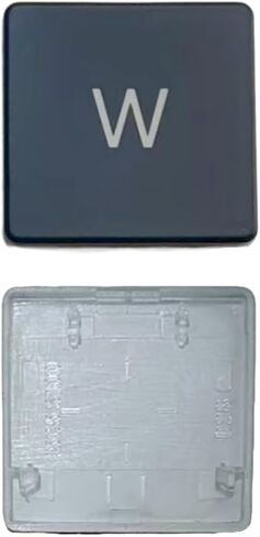Replacement Letter W Keycap Keys and Hinges Compatible for Surface Laptop 3/4/5 13.5/15inch 1867 1868 1872 1873 1950 1951 1952 1953 Keyboard W Key Cap (Black) in Saudi Arabia