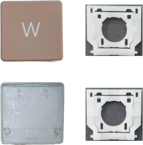 Replacement Letter W Keycap Keys and Hinges Compatible for Surface Laptop 3/4/5 13.5/15inch 1867 1868 1872 1873 1950 1951 1952 1953 Keyboard W Key Cap (Black) in Saudi Arabia