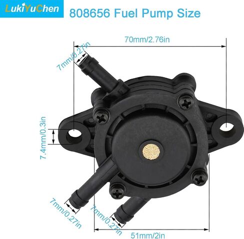 808656 مضخة الوقود 2439304S / 2439316S متوافق مع KOHLER CH17-CV17-CV25 CH730-CH740 CV730-CV740 17HP-25HP MOWER MOWER in Kuwait