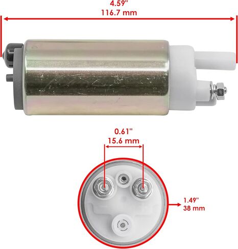 مضخة الوقود Caltric متوافقة مع Yamaha الخارجية 69J-13907-00-00 69J-13907-01-00 69J-13907-02-00 in Saudi Arabia