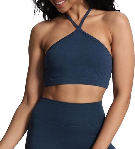 Aoxjox Women's Workout Sports Bras Fitness Darla High Neck Bra Yoga Crop Tank in Saudi Arabia