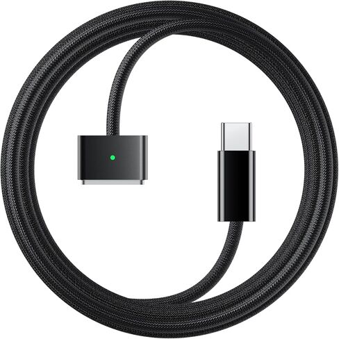 Stouchi USB-C to Magnetic 3 Cable-6.6ft-White in Saudi Arabia