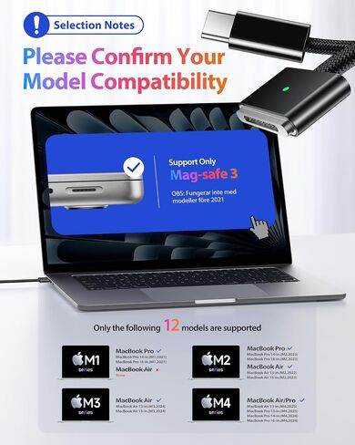 Stouchi USB-C to Magnetic 3 Cable-6.6ft-White in Saudi Arabia