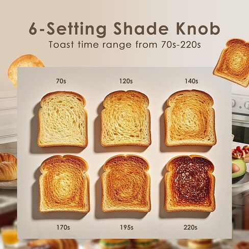 4 Slice Toaster Retro Stainless Steel Toaster with Bagel, Cancel, Defrost Function and 6 Bread Shade Settings Bread Machine, Long Extra Wide Slots and Removable Crumb Tray, Green in Saudi Arabia