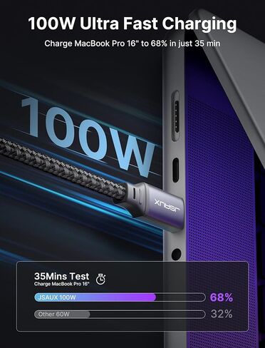 USB C to USB C Cable 60W [5-Pack, 3.3FT], Type C Fast Charging Cable Compatible with iPhone 16/16 Plus/16 Pro/16 Pro Max, iPhone 15 Series, Galaxy S25/S24/S23/S22, MacBook, iPad, Pixel, and More-Grey in Kuwait