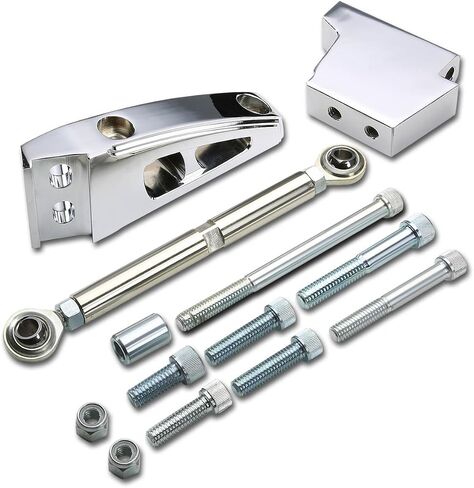 DNA MOTORING Air Conditioner Bracket Compatible with Chevy Small Block SBC Short Water Pump SWP, ABK-RC4311 in Saudi Arabia