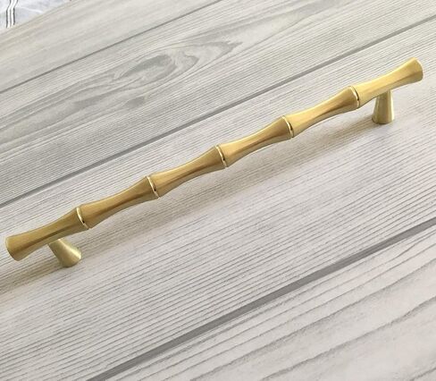 Vintage Drawer Pull,Cabinet Handle ,Dresser Pulls 6 1/4" C-C Bamboo Drawer Pull Brushed Gold Nickel Polished Chrome Oil Rubbed Bronze Antique Pewter Cabinet Handle Dresser Pulls Door Handles 6.25" 160 in Saudi Arabia