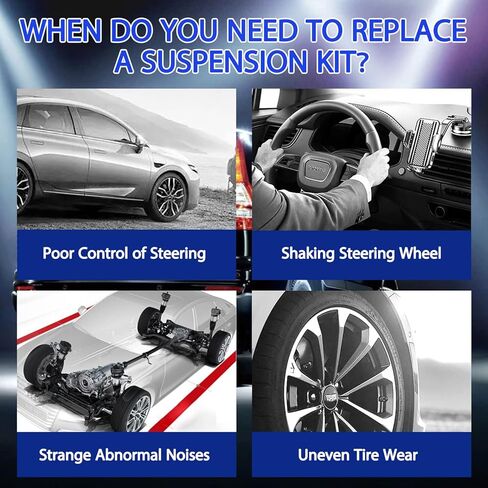 8 PCS التعليق أدوات التحكم ذراع ث/مفصل الكرة ربط قضيب نهاية التأثير شريط متوافق مع 2007-2011 هوندا CRV in Kuwait