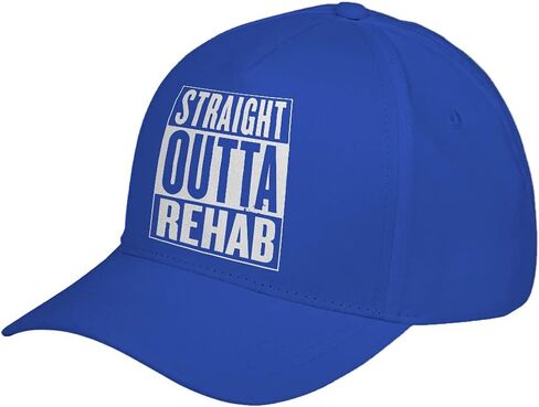 Indica Plateau Straight Outta Rehab Adjustable Unisex Baseball Cap in Saudi Arabia