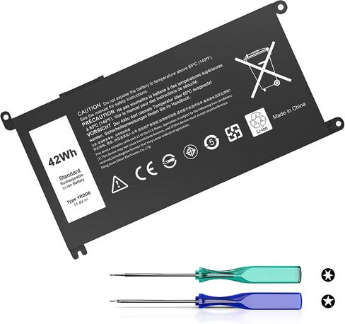RRCGW H5H20 Laptop Battery for Dell XPS 15 9550 9560 9570 9590 Inspiron 7590 7591 Precision 5510 5520 5530 5540 Series P56F P56F001 5D91C 05D91C 62MJV 062MJV M7R96 0RRCGW 5041C 05041C 56Wh 11.4V in Kuwait