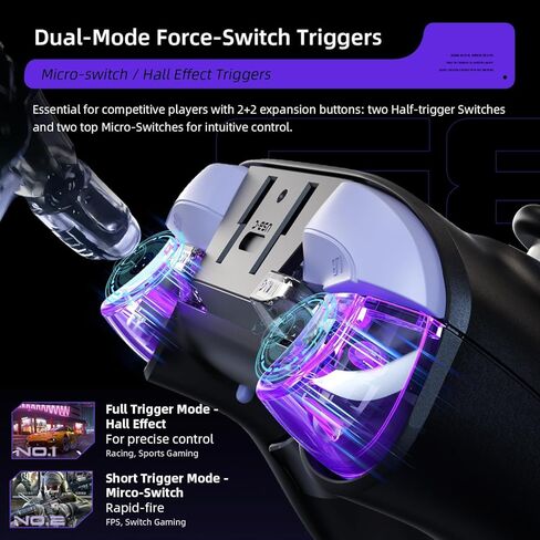 Thunderobot G80 1000Hz ألعاب اللاسلكية لجهاز NS/PC/IOS/Android مع شحن قفص الاتهام ، أبيض قابلة للتعديل في القاعة ، مشغلات تبديل القوة ثنائية الوضع ، مفاتيح Micro Micro ، RGB الخلفية البيضاء in Kuwait