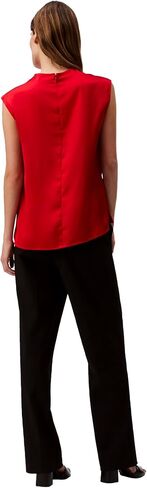 Calvin Klein Jeans Women's Satin Cowl Neck Blouse in Saudi Arabia