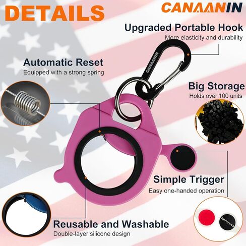 Zip Tie Holder Cable Tie Holder Colored Upgraded Carabiner Keychain Clip for Tool Belt Organizer Strong Efficient for Electrician Zip Ties Holder Reusable Portable(Colored, 4 Piece) in Saudi Arabia