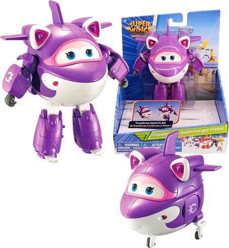 Super Wings - تحويل MIRA TOY Airplane Figure | 5 "مقياس | لعبة ممتعة ل 3 4 4 سنوات الأولاد والبنات | هدية عيد ميلاد الأطفال في مرحلة ما قبل المدرسة ، الأخضر (YW710280) in Kuwait