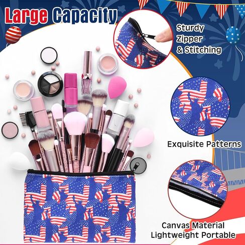 Meanplan 24 Pcs Marble Cosmetic Bags Marble Makeup Bags Toiletry Pouch with Zipper Travel Cosmetic Organizer for Women and Girls 24 Styles in Kuwait