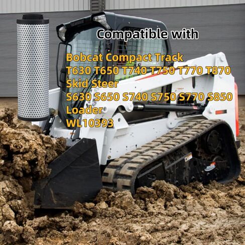 7248874 مرشح الزيت الهيدروليكي متوافق مع المسار المدمج bobcat T630 T650 T740 T750 T770 T870 SKID S630 S650 S740 S750 S770 S850 Loader WL103933 in Saudi Arabia