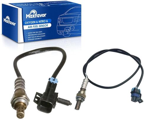 MAXFAVOR 2Pcs Oxygen Sensor Upstream and Downstream O2 Sensor Replacement for 2005 2004 2003 Saturn Ion Vue 2.0L 2.2L O2 Sensor 234-4646 234-4235 in Saudi Arabia