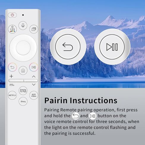 for Smart tv Remote Replacement,BN59-01388A Remote Control Compatible with Samsung NEO QLED Crystal 4K CU7000 Series Smart TV,Also Compatible with Samsung TV Remote BN59-01457A BN59-01388H in Saudi Arabia
