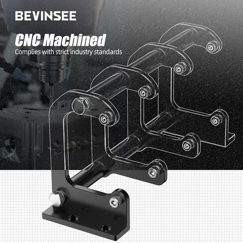 Bevinsee LS Remote Mount Coil Relocation Brackets D585 LS Swap Truck Heat Sink Compatible with Chevy Silverado LM7 LR4 LQ4 L59 LQ9 LM4 L33 LH6 L92 L76 LY2 LY5 LY6 LC9 LMG L98 L96 LC8 in Saudi Arabia