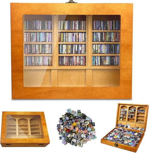 القلق كتب الكتب 300PCS كتب مصغرة مصغرة الكتب زخرفة مصغرة ديكور الكتب ديكور رفك مكتبة الكتب المصغرة لمحبي الكتب ديكور مكتب غرفة المنزل (اللون الطبيعي) in Saudi Arabia