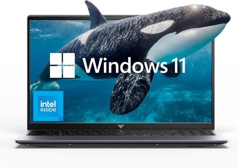 Laptop Computer AMD Ryzen 7 5825U 15.6-inch IPS 16GB DDR4 (2 * 8GB, Dual Channel) 512GB NVMe SSD Windows Laptop Backlit & Numeric Keyboard WiFi 6 HDMI Type-C USB3.2 TRRS Webcam in Saudi Arabia