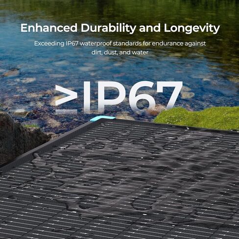 100W لوحة شمسية محمولة ، Renogy Solar Planels خفيفة الوزن ودائم ، و 25 ٪ من الكفاءة عالية ، و 100 وات شاحن شمسي قابلة للطي لمحطة الطاقة ، والروس ، والتخييم ، خارج الشبكة ، والنسخ الاحتياطي المنزلي in Kuwait