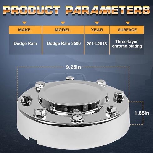 10 lug الأمامية المركزية محور CAR CENT CENTER متوافقة مع Ford F-450 Super Duty 2005-2017 ، Ford F-550 Super Duty 2005-2017 استبدال رقم 5C3Z1130NA in Saudi Arabia