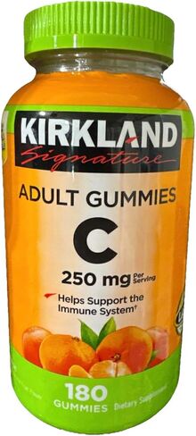 Kirkland Signature Vitamin C Adult Gummies 250 mg, 180 Count in Saudi Arabia