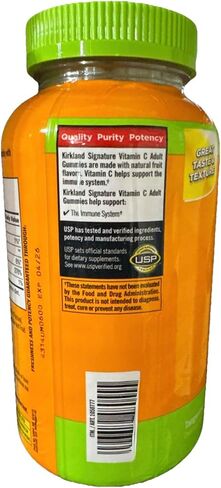 Kirkland Signature Vitamin C Adult Gummies 250 mg, 180 Count in Saudi Arabia