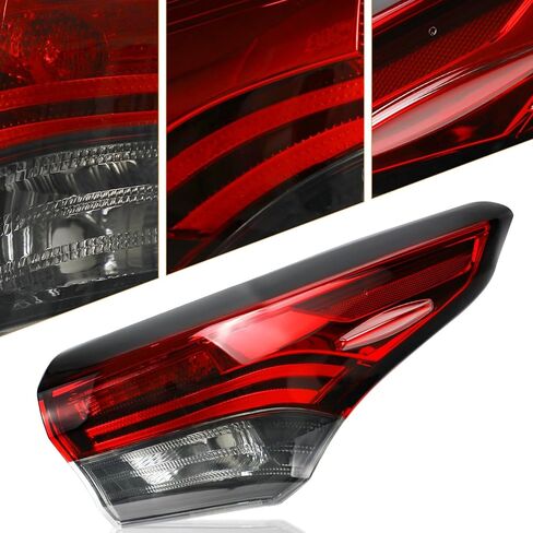Outer Tail Light Assembly Compatible with 2020 2021 2022 Toyota Highlander Rear Lamp Brake Taillights Replacement Bulbs not Included (Right Passenger Side) in Kuwait