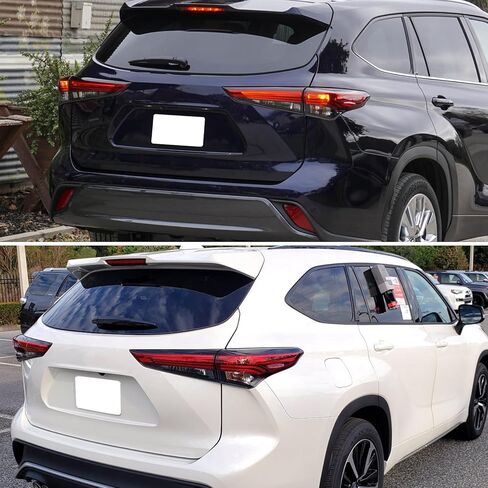 Outer Tail Light Assembly Compatible with 2020 2021 2022 Toyota Highlander Rear Lamp Brake Taillights Replacement Bulbs not Included (Right Passenger Side) in Kuwait