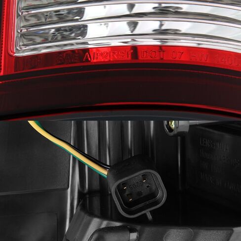 AKKON - لعام 2013-18 Dodge RAM [Model LED Stock فقط] LED كامل LED أثناء النهار تشغيل مصباح المصباح الأضواء ذيل حمراء الإسكان in Saudi Arabia