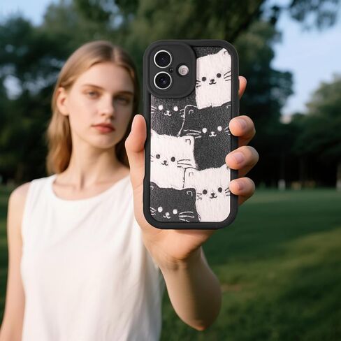 Phone Case for iPhone16 Pro Max Case, Cute Cat Phone Holder for Women Girls, Drop Protection and Stylish Durable TPU Protective Kitty Phone Cover Girly (for iPhone 16 Pro Max) in Saudi Arabia