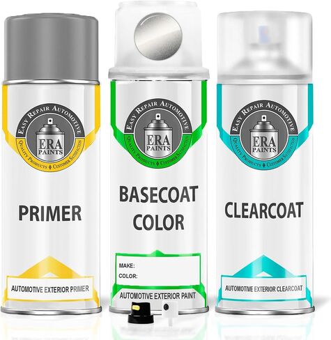 ERA Paints LM7T - Platinum Silver Metallic for PORSCHE Exact Match Automotive Touch Up Paint Jar - Essential Kit in Saudi Arabia