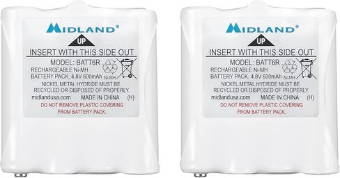 Midland AVP8 NIMH حزم بطارية قابلة لإعادة الشحن لراصاف CXT و LXT - 6 حزم in Kuwait