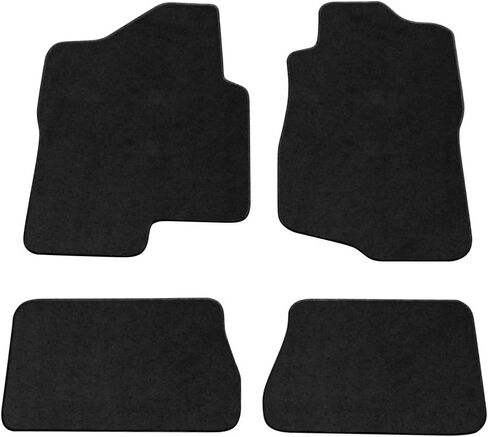 الحصير الأرضية متوافقة مع 2007-2013 Chevy Silverado Sierra Tahoe Yukon ، Black Nylon Flooring Carpets By Ikon Motorsports ، 2008 2008 2012 2012 2012 in Saudi Arabia