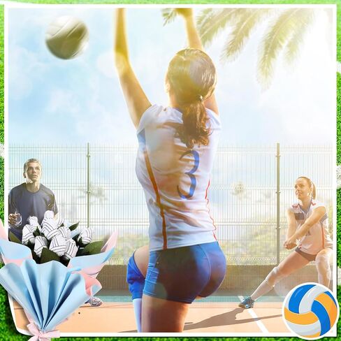 Suhine 12 PCS Baseball Football Soccer Ballbally Rose Bulk Sports Sports Flower Decor in Kuwait