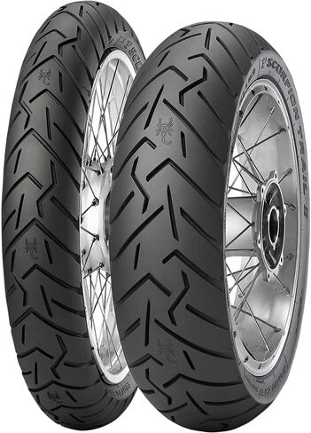 Pirelli Scorpion Trail II Rear Motorcycle Tire 190/55ZR-17 (75W) - Fits: Aprilia RSV4 1000 2009-2016 in Saudi Arabia
