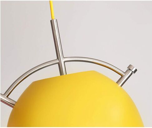 Metal Chandelier Color Lampshade E27 Household Single Head Adjustable Decorative Light Compatible with Dining Room Bedroom Bar Hanging Lamps,Modern Indoor in Saudi Arabia