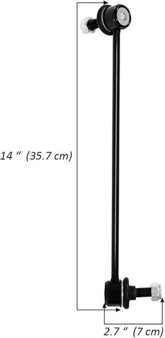 K750436 K750437 2PCS Bron Sway Bar Links Bar Bar Rinks ، متوافقة مع Hyundai Sonata 2011 2012 2013 2014 548303R000 ، 548303R000DS ، 548403R000 in Kuwait