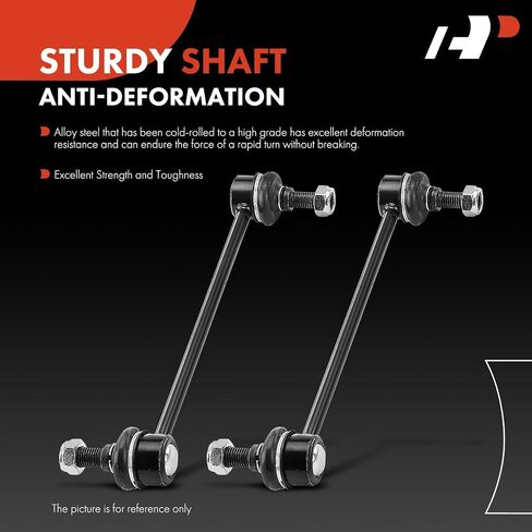 A-Premium 2 X Front Sway Bar Links Bar Bar Bar ، متوافقة مع Hyundai Elantra 2007-2012 & Kia Forte Koup 2010-2013 ، Forte5 2012-2013 ، Magentis 2006-2010 ، Optima 2006-2011 ، Rondo in Saudi Arabia