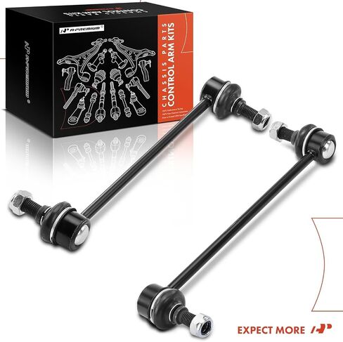 A-Premium 2 X Front Sway Bar Links Bar Bar Bar ، متوافقة مع Hyundai Elantra 2007-2012 & Kia Forte Koup 2010-2013 ، Forte5 2012-2013 ، Magentis 2006-2010 ، Optima 2006-2011 ، Rondo in Saudi Arabia