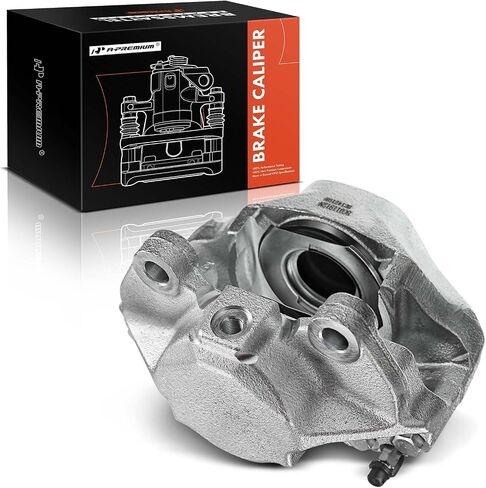 A -Premium Disc -Disc -Cliper Assembly متوافقة مع نماذج Mercedes -Benz المختارة - 190C ، 190DC ، 200 ، 200D ، 220S ، 220SB ، 220SE ، 230 ، 230S 230SL ، 250 ، 280S ، 280SEL ، 300SEL - السائق الأمامي والاستعمار. in Saudi Arabia