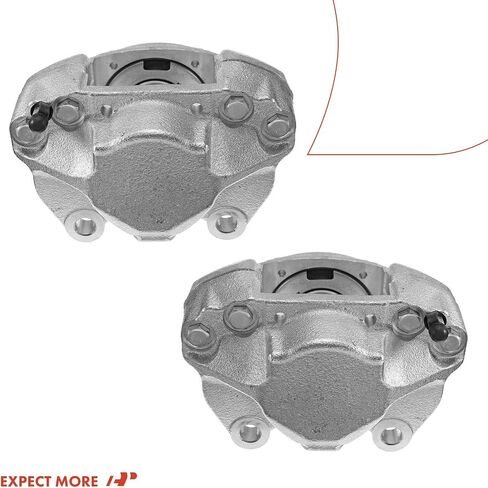 A -Premium Disc -Disc -Cliper Assembly متوافقة مع نماذج Mercedes -Benz المختارة - 190C ، 190DC ، 200 ، 200D ، 220S ، 220SB ، 220SE ، 230 ، 230S 230SL ، 250 ، 280S ، 280SEL ، 300SEL - السائق الأمامي والاستعمار. in Kuwait