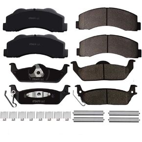 PM Auto Set of 8 Front-Rear Ceramic Brake Pad For 2010-2012 Ford F-150 in Saudi Arabia